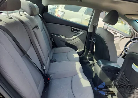 2013 Hyundai Elantra Gls from USA, damaged, VIN KMHDH4AE9DU796141